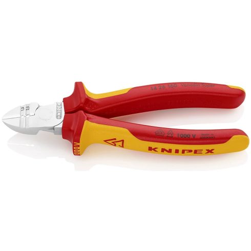 KNIPEX 14 26 160 Huzalcsupaszító-oldalcsípőfogó