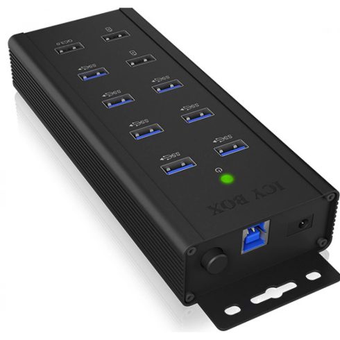ICY BOX IB-HUB1703-QC3 7 port USB 3.0 Hub with 3 charge ports
