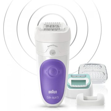 BRAUN SES 5/880 Epilátor lila / fehér