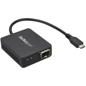   STARTECH US1GC30SFP USB 3.0 Type C SFP Átalakító 20cm fekete
