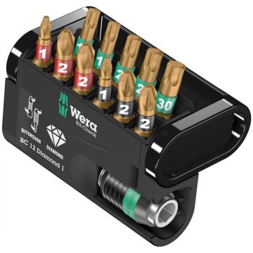 WERA 05057421001 Bitfej készlet Diamond 1 12 db-os