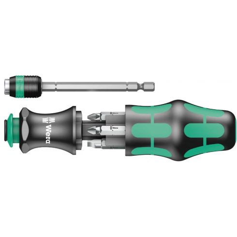 WERA 05051021001 Bitfej készlet Kompakt-20 1/4" 8 db-os