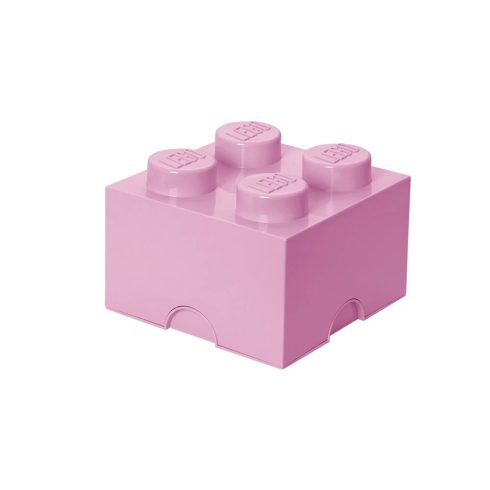 ROOM COPENHAGEN Tárolódoboz 4-es lego kocka formájú rózsaszín