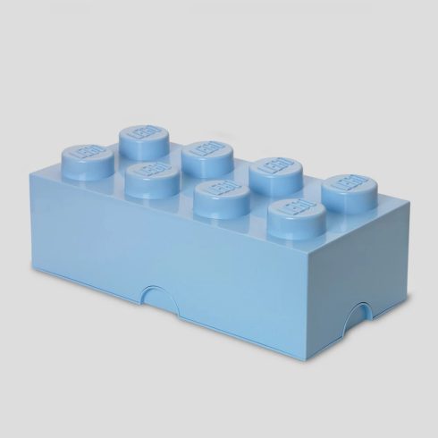 ROOM COPENHAGEN Tárolódoboz 8-as lego kocka formájú élénk kék