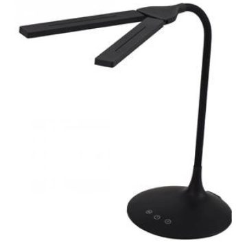 ALBA Asztali lámpa LED 6W "Ledtwin" fekete
