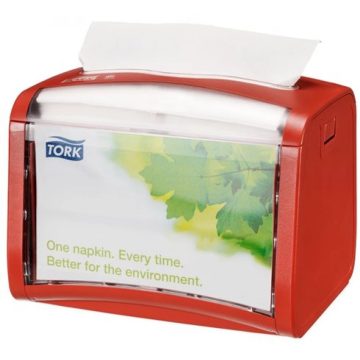   TORK Szalvéta adagoló N4 rendszer 155x201x150 mm Xpressnap piros