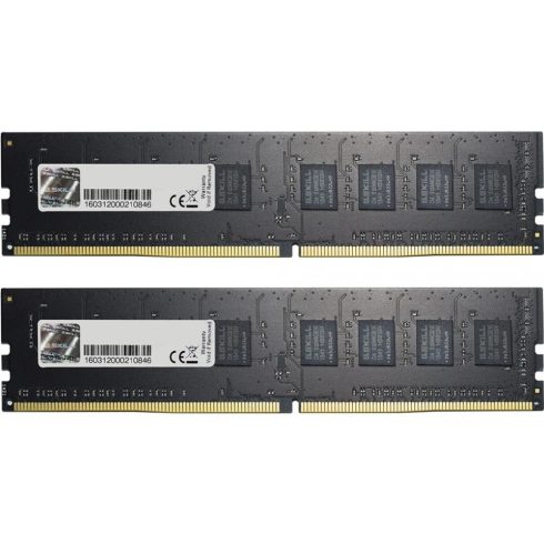 G.SKILL 16GB Value DDR4 2666MHz CL19 KIT F4-2666C19D-16GNT