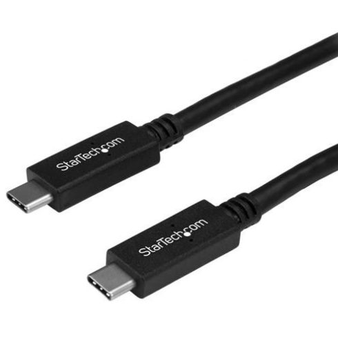 STARTECH USB 3.0 Type C Összekötő Fekete 1.8m USB315C5C6