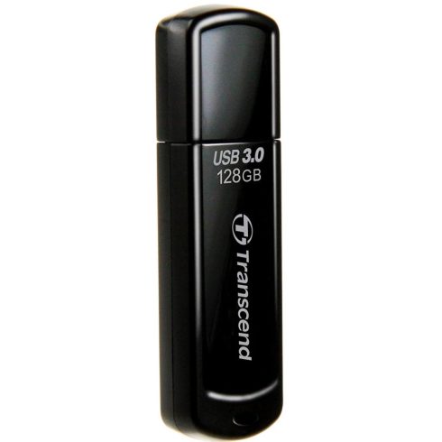 TRANSCEND JetFlash 700 128GB USB 3.0 Fekete