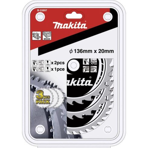 MAKITA B-33897 körfűrészlap készlet 3 db-os