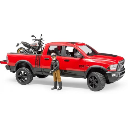 BRUDER RAM 2500 Power Wagon pickup terepjáró motorral és sofőrrel