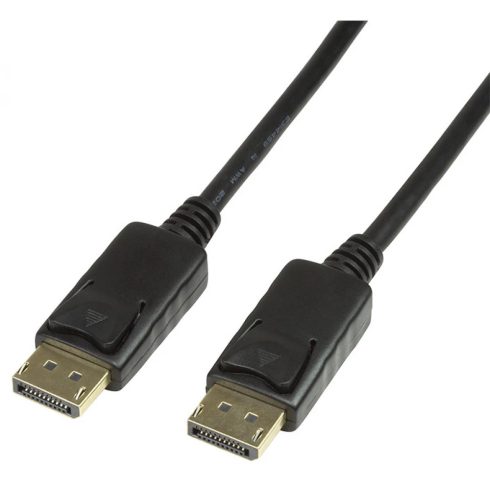 LOGILINK DisplayPort 1.2/1.2a Összekötő Fekete 7.5m CV0076