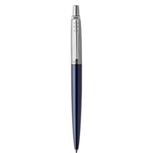 PARKER Golyóstoll 0.7mm ezüst színű klip royal kék tolltest Royal Jotter kék