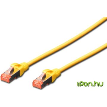 DIGITUS UTP Összekötő Sárga 10m DK-1644-100-Y-5