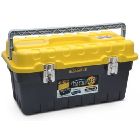 HANDY 10945B Műanyag szerszámosláda közepes