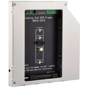   GEMBIRD Slim 5.25" bay mounting frame for NGFF (M.2) SSD memory card 12.7 mm height