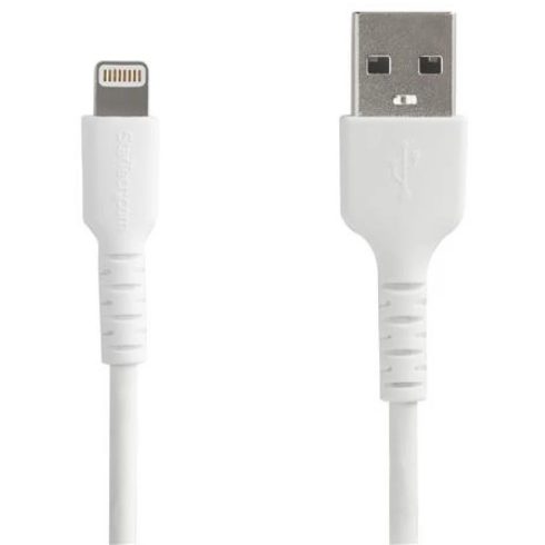 STARTECH USB Lightning Töltő/adatkábel Fehér 2m RUSBLTMM2M