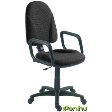 1080" irodai szék fekete szövetkárpit