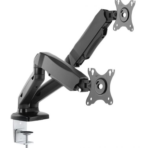 ICY BOX IB-MS304-T Monitor stand with table support for two monitors up to 27