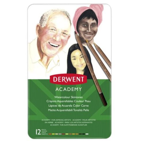 DERWENT Akvarell ceruza készlet Academy 12 szín