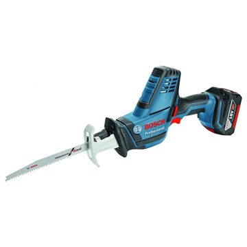   BOSCH GSA 18 V-LI C Professional Akkus szablyafűrész + L-BOXX + 2 x 5Ah akku