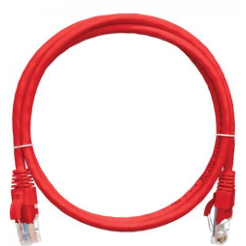 NIKOMAX UTP CAT6 Összekötő Piros 15m NMC-PC4UE55B-150-C-RD