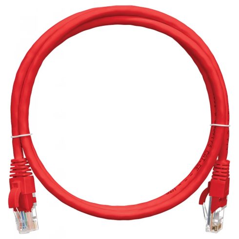 NIKOMAX UTP CAT6A Összekötő Piros 20m NMC-PC4SA55B-200-C-RD