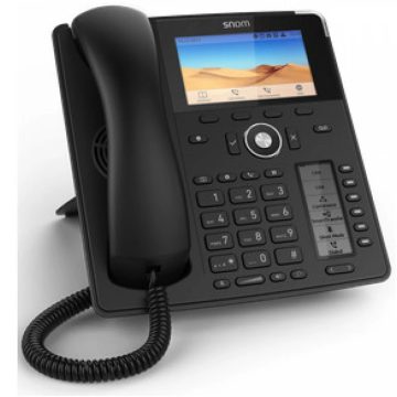 SNOM D785 VoIP telefon fekete