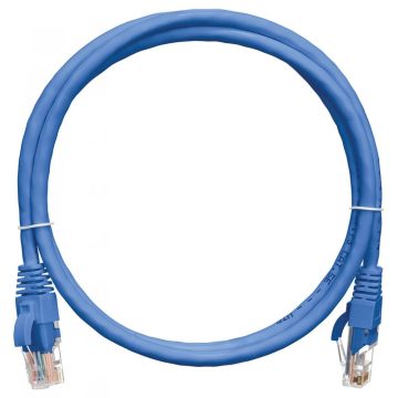 NIKOMAX UTP CAT6 Összekötő Kék 10m NMC-PC4UE55B-100-C-BL