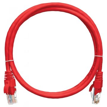   NIKOMAX UTP CAT5E Összekötő Piros 20m NMC-PC4UD55B-200-C-RD
