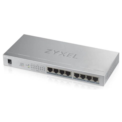 ZYXEL GS1008HP 8-Portos GbE Nem-menedzselt PoE Switch