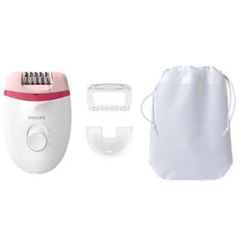 PHILIPS BRE255/00 Satinelle Essential Vezetékes kompakt epilátor + 3 tartozék
