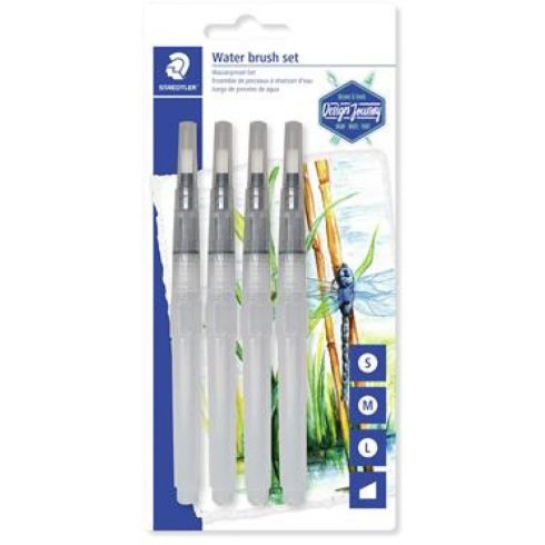 FABER-CASTELL Ecsetkészlet vízzel tölthető Design Journey 4 különböző méret