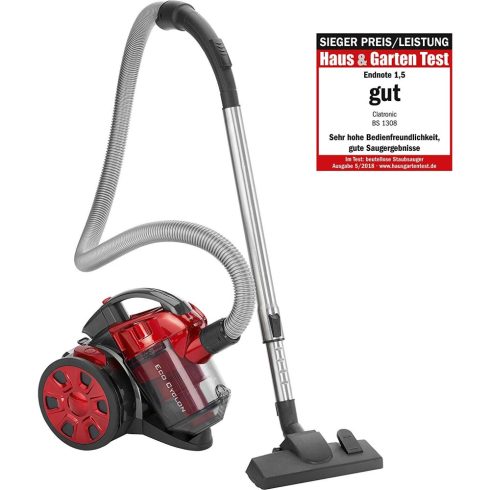CLATRONIC BS 1308 Eco-Cyclon Floor Porszívó 700 W piros