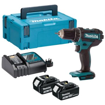   MAKITA DDF482RFJ Akkumulátoros fúró - csavarbehajtó + MAKPAC Gr.2 + 2x3Ah akku
