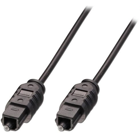 LINDY Toslink Összekötő Fekete 1m 35211