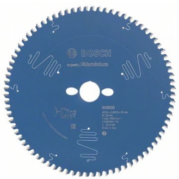 BOSCH Expert for Aluminium körfűrészlap 254x30x80