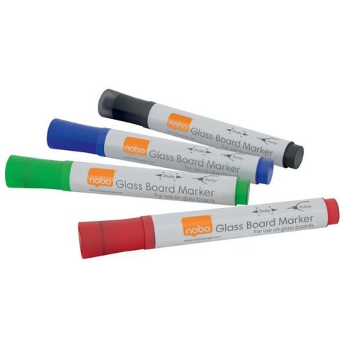 NOBO Üvegtábla marker 4 különböző szín