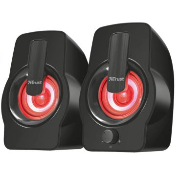 TRUST Gemi RGB 2.0 Speaker Set fekete