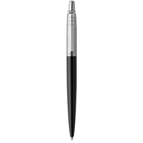 PARKER Golyóstoll 0.7mm ezüst színű klip bond street fekete tolltest Royal Jotter kék
