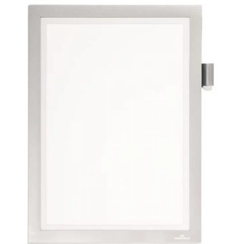 DURABLE Bemutató keret A4 öntapadó jegyzetelhető DURAFRAME® NOTE ezüst