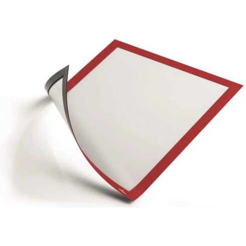 DURABLE Bemutató keret A4 mágneses DURAFRAME® MAGNETIC piros