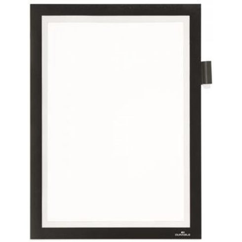 DURABLE Bemutató keret A4 öntapadó jegyzetelhető DURAFRAME® NOTE fekete