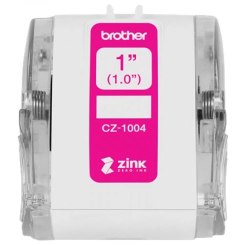BROTHER CZ1004 label roll 5m x 25.4mm