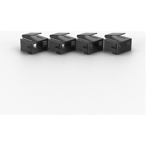 LINDY 40471 RJ-45 port blokkoló 20db (kulcs nélkül) fekete