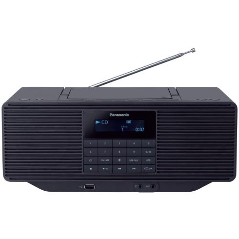 PANASONIC RX-D70BTEG-K Hordozható sztereó CD-lejátszó fekete