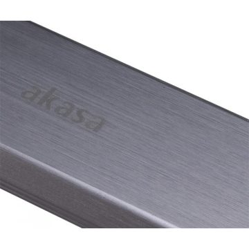 AKASA AK-ENU3M2-03 M.2 PCIe NVMe USB 3.1 külső mobil rack