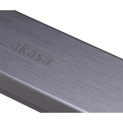 AKASA AK-ENU3M2-03 M.2 PCIe NVMe USB 3.1 külső mobil rack