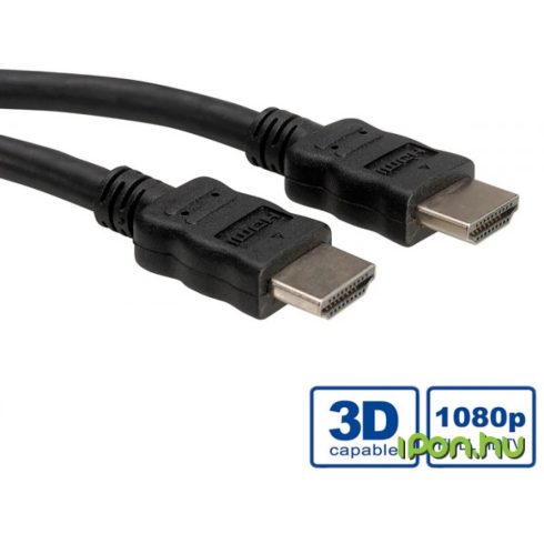 ROLINE HDMI Összekötő Fekete 1m 11.04.5541