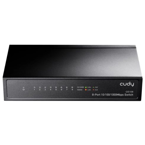 CUDY GS108 8-Port Gigabit Desktop Switch